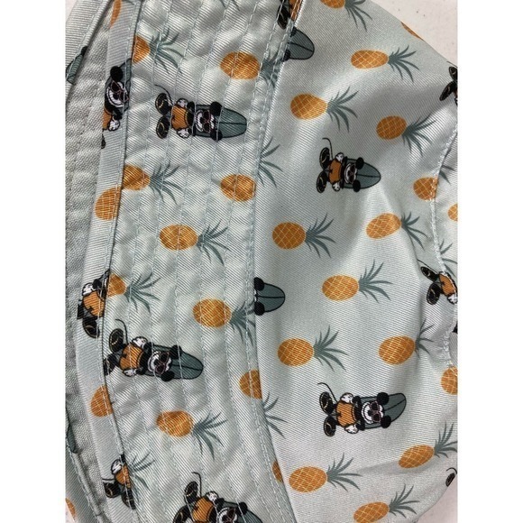 Disney Junior Mickey Reversible Bucket Hat OSFM Kids Summer Cap Green Boys Girls - Picture 11 of 11